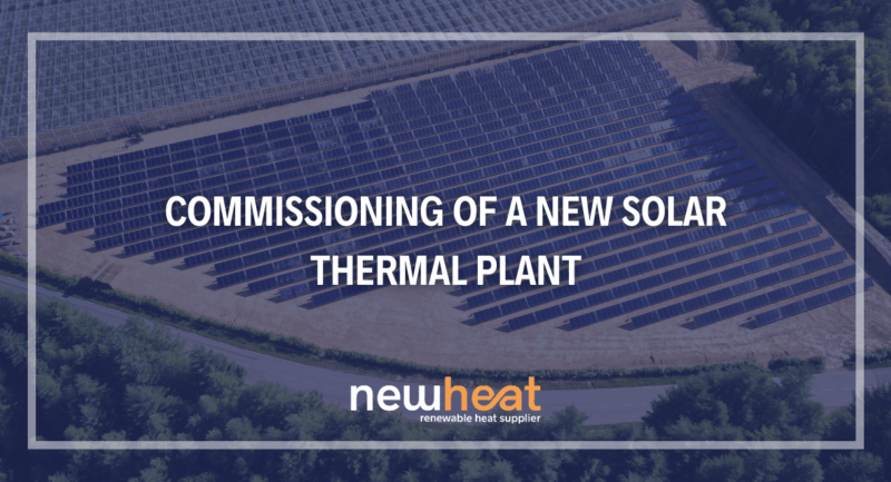 New solar thermal plant supplying greenhouses