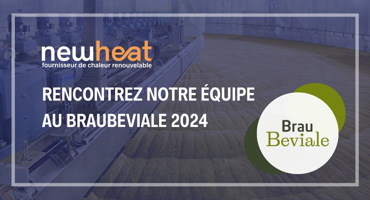 Newheat sera présent au BrauBeviale le 27 et 28 novembre 2024