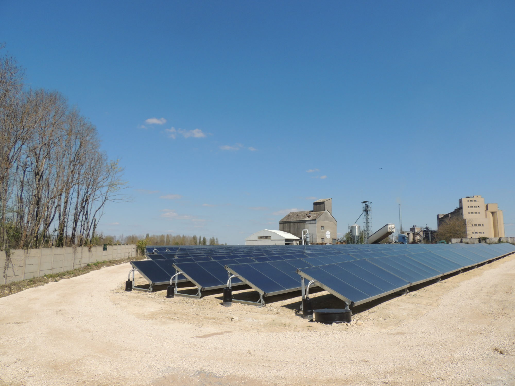 Centrale solaire thermique des Malteries Franco-Suisses Industrie Malteries Franco-Suisses