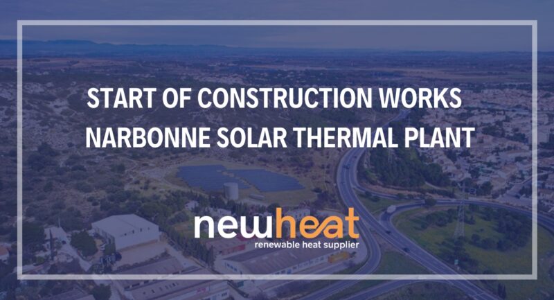 Solar thermal plant supplying the Narbonne district heating network