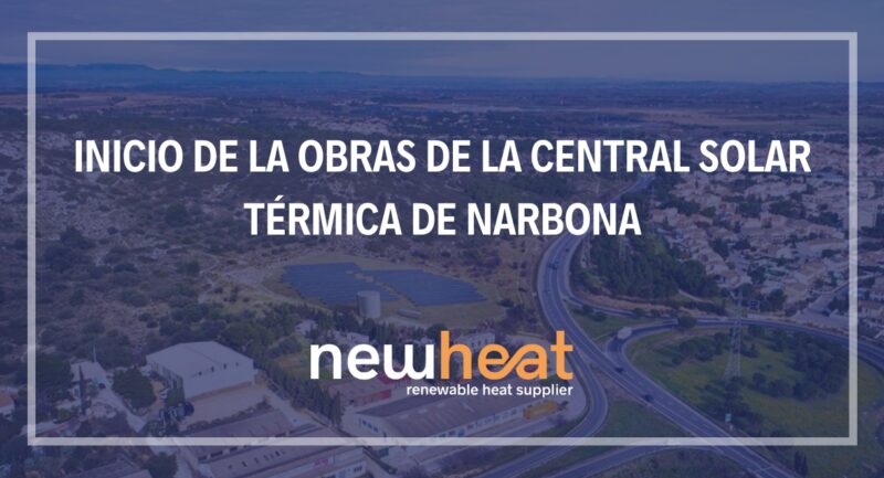 Central solar térmica que alimenta la red de calor urbana de Narbona