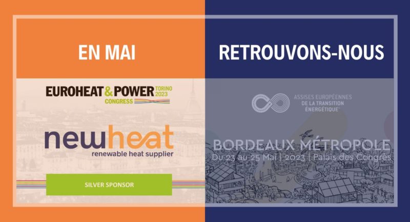 Newheat participera à 2 évènements européens de la transition énergétique en mai 2023