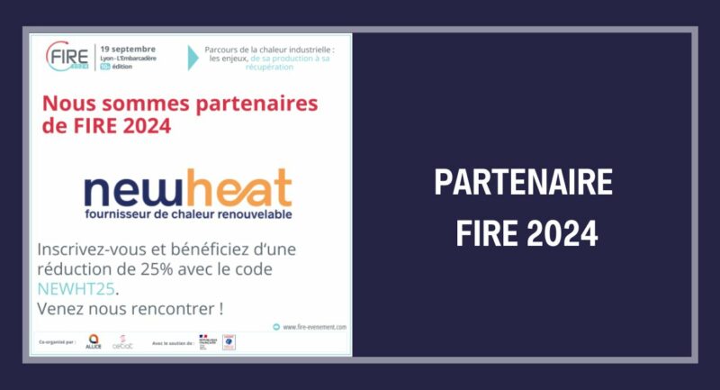 Newheat partenaire du FIRE 2024