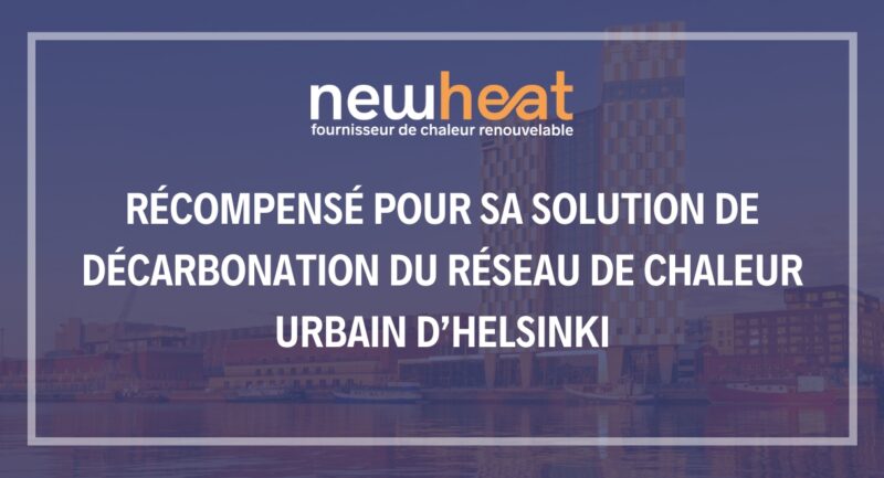 Newheat remporte le 1er prix du #HELSINKIENERGYCHALLENGE !