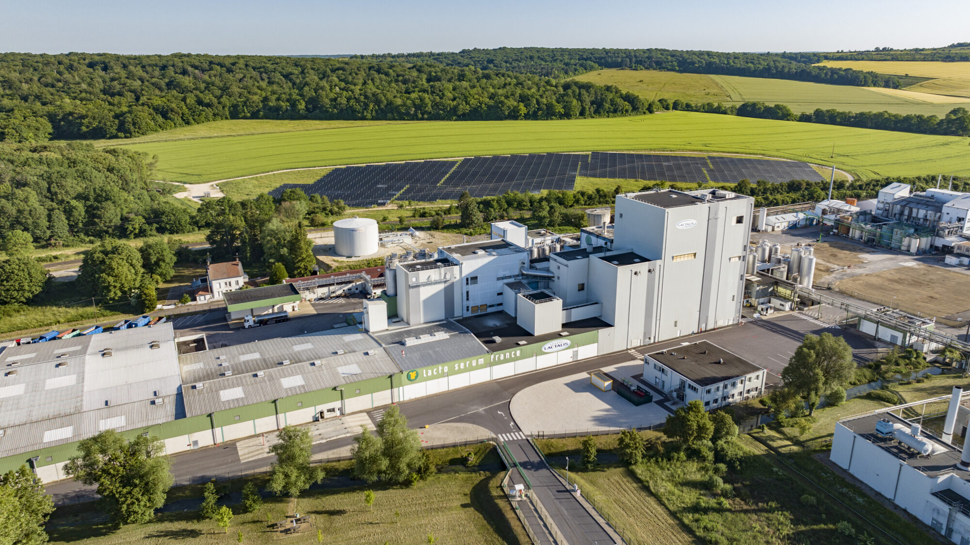 Lactosol solar thermal plant