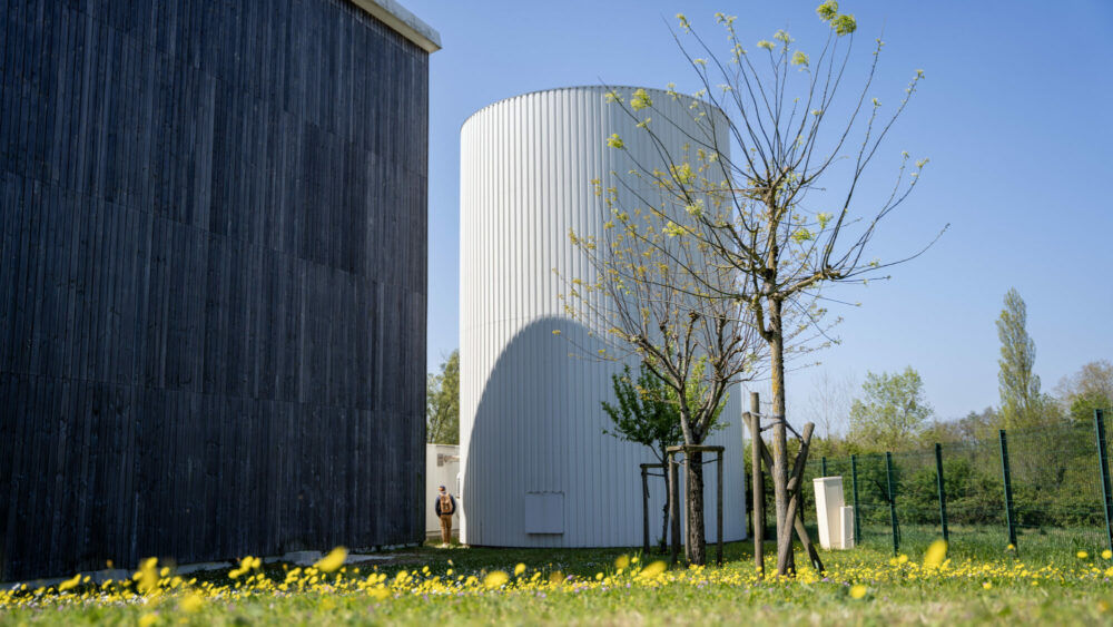Tank thermal energy storage at Pons' thermal plant