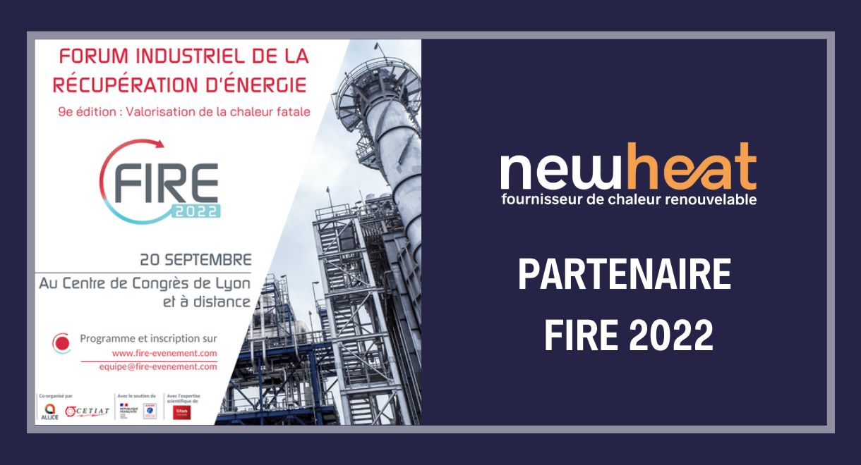 Newheat partenaire du Forum Industriel de la Récupération d'Energie
