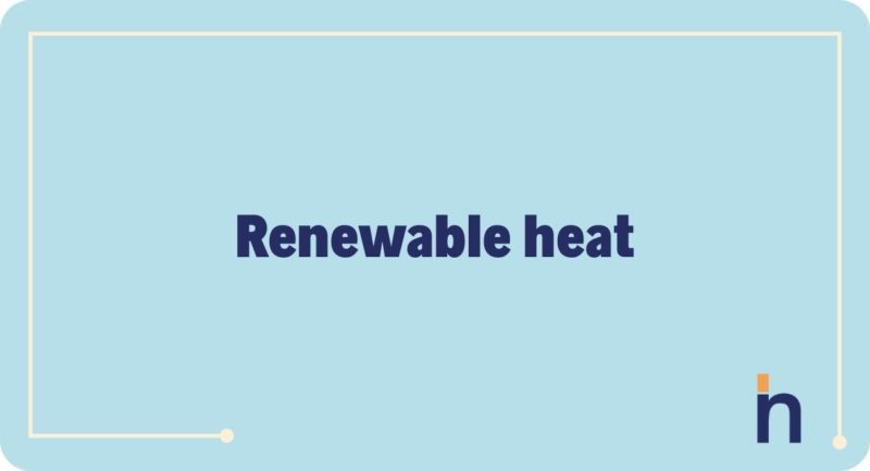 Article header renewable heat