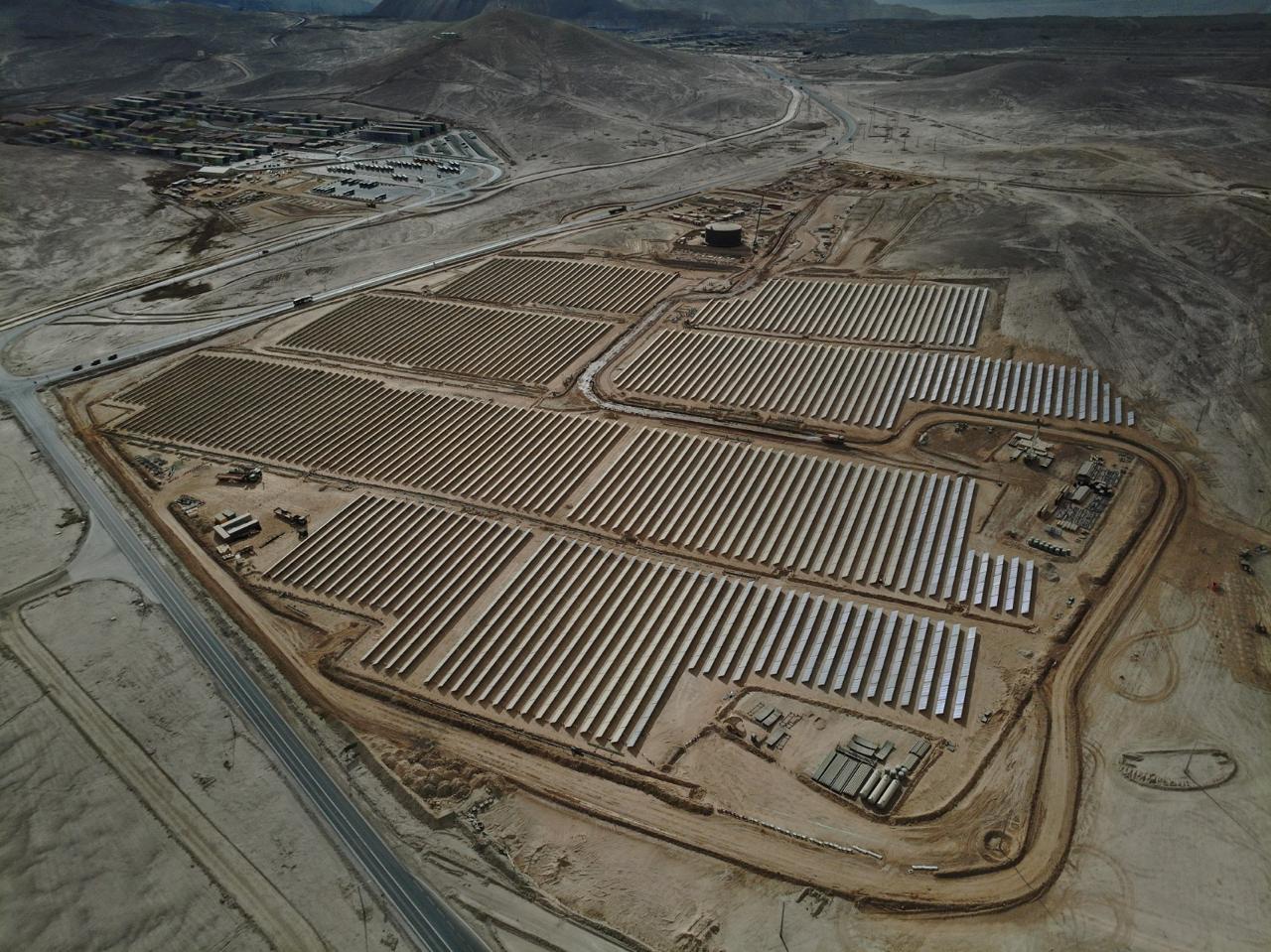 Solar thermal plant for Escondida copper mine, Chile @BHP